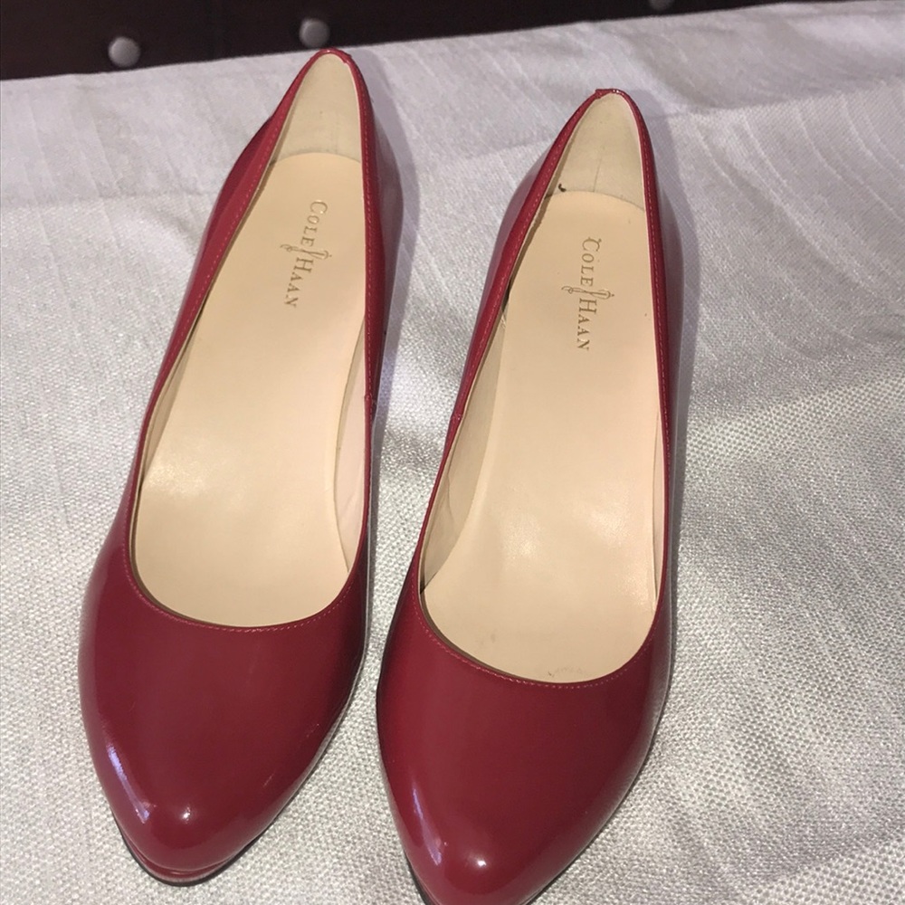 Cole Haan Red Margot Pump 75